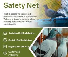 Trusted Invisible Grill Safety Net Experts in Jaipur